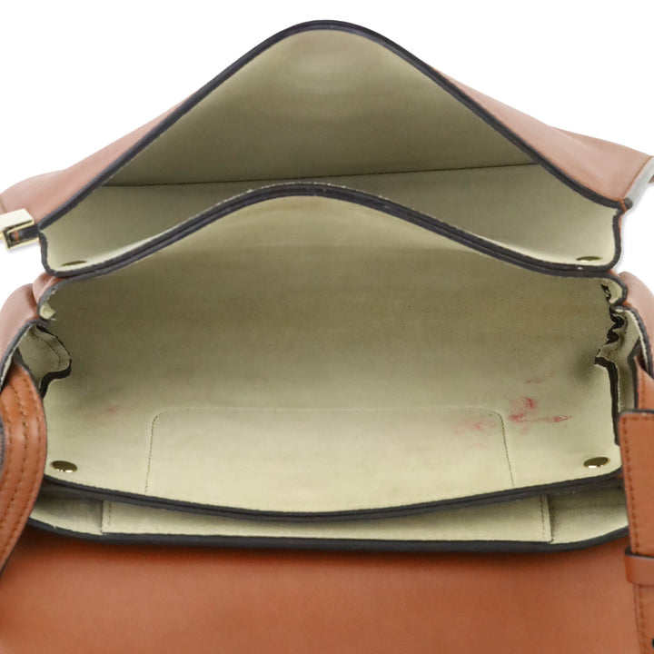 Chloé Classic Tobacco Signature Faye Small Crossbody Bag