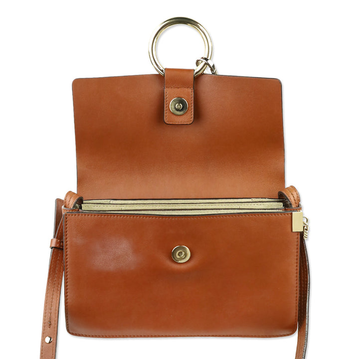 Chloé Classic Tobacco Signature Faye Small Crossbody Bag