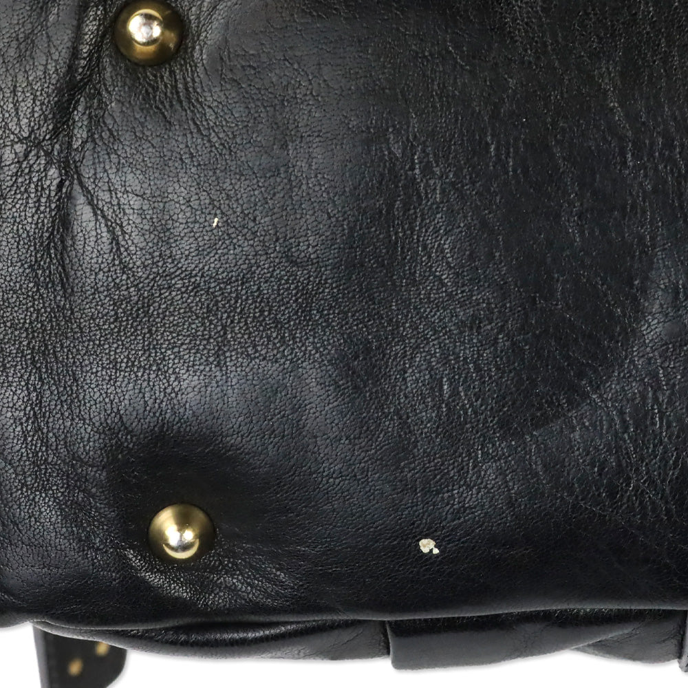 Chloé Héloïse Black Leather Satchel