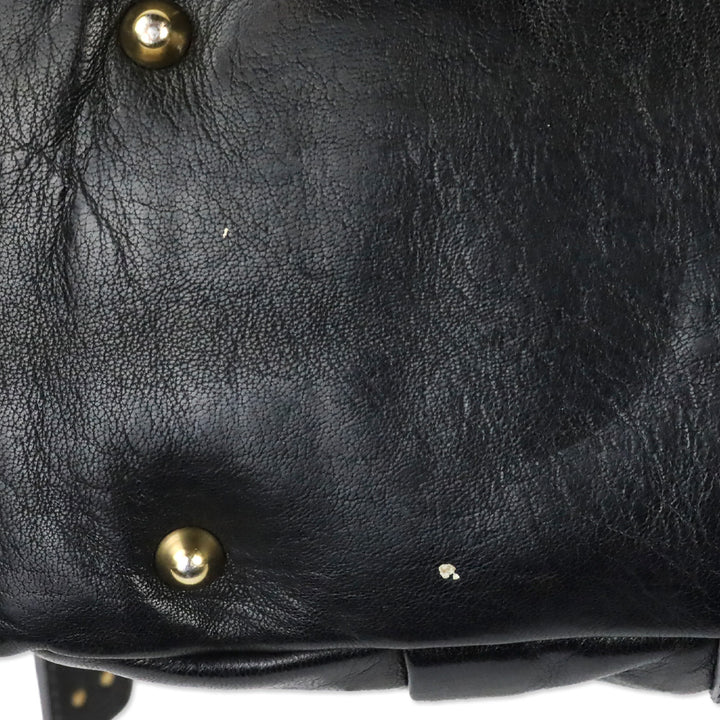Chloé Héloïse Black Leather Satchel