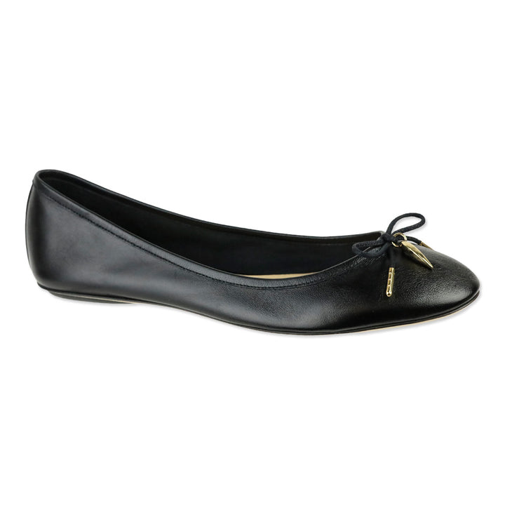 Chloé Iris Black Leather Ballerina Flat