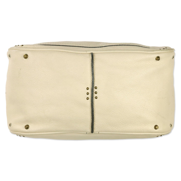 Chloé Ivory Leather Paddington Sac Shoulder Bag