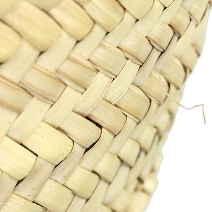Chloé Marcie Brown Leather-trimmed Raffia Shoulder Bag