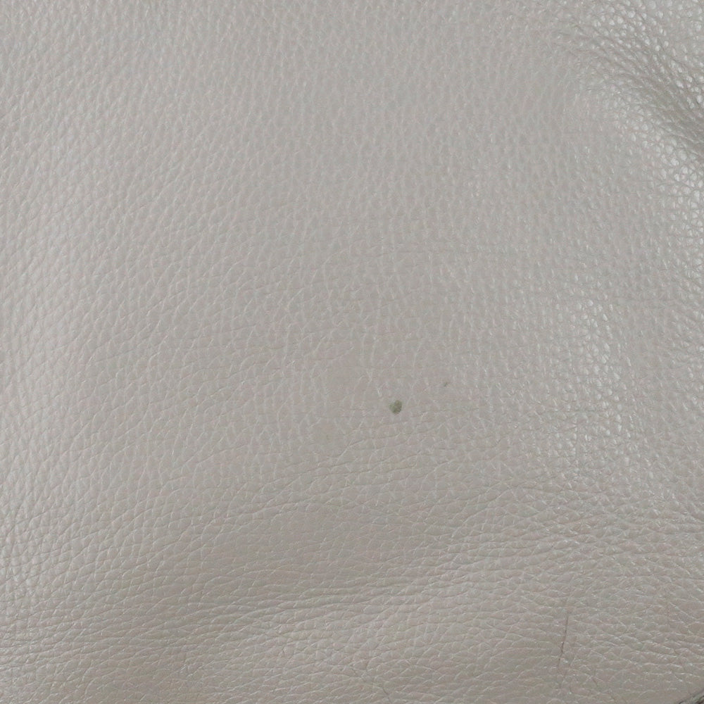 Chloé Marcie Grey Grained Leather Saddle Bag
