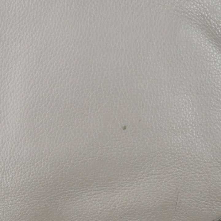 Chloé Marcie Grey Grained Leather Saddle Bag