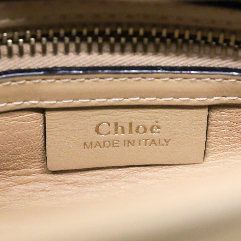 Chloé Tan Small Juana Quilted Leather Shoulder Bag