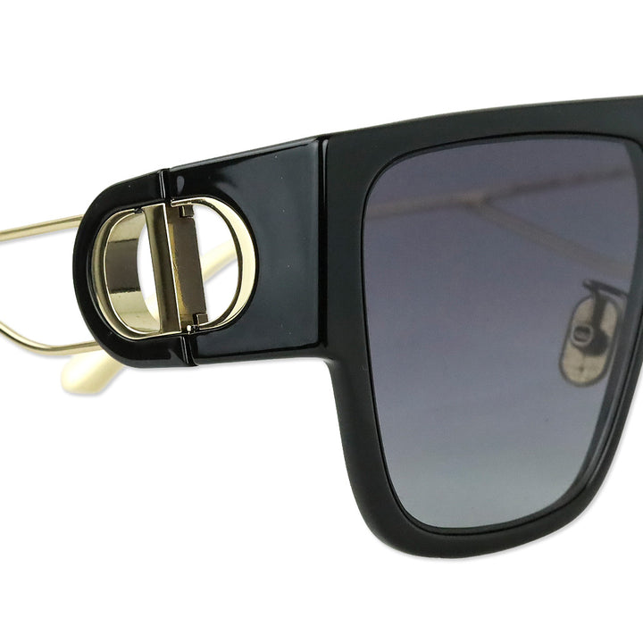 Christian Dior 30Montaigne SU 58MM Black Geometric Sunglasses