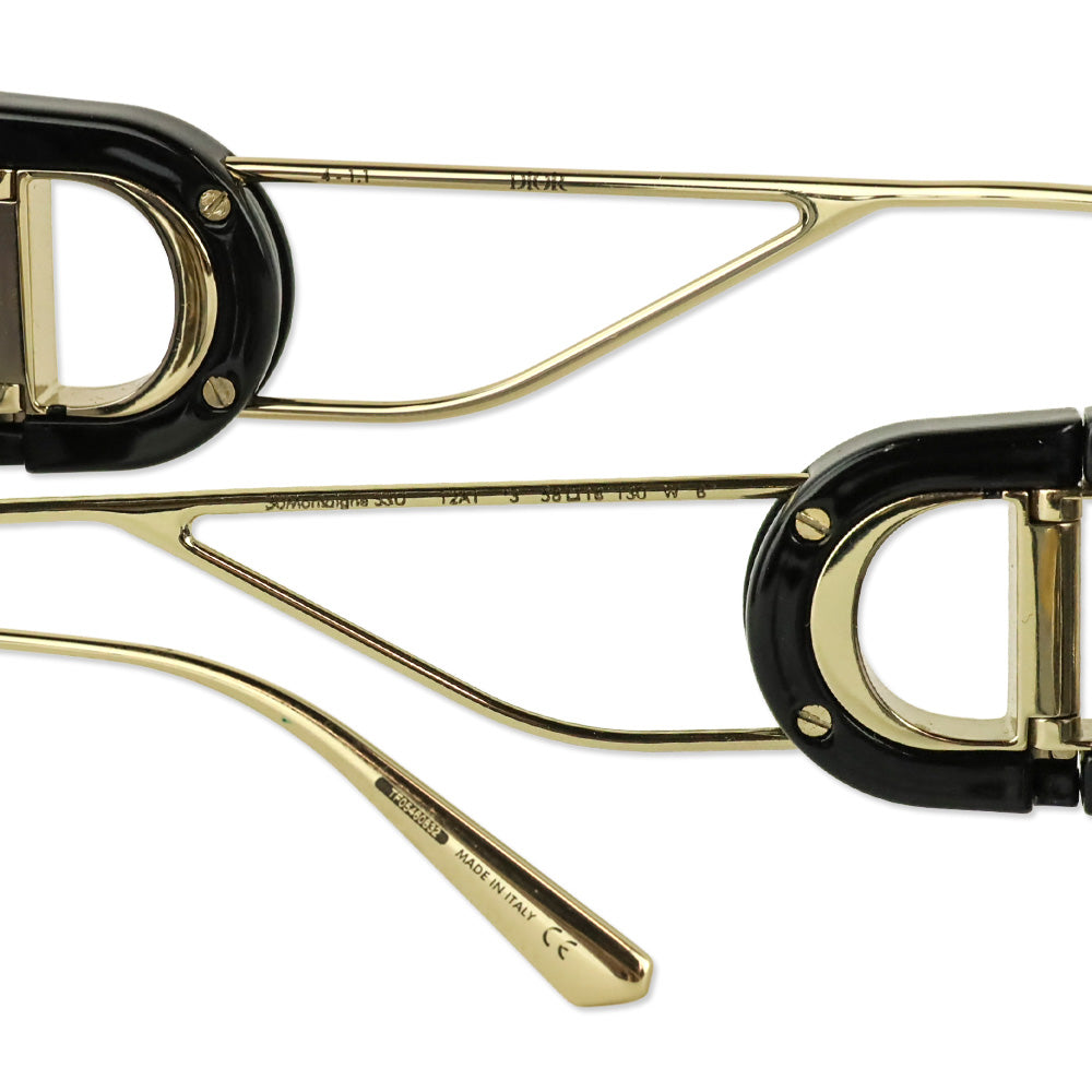 Christian Dior 30Montaigne SU 58MM Black Geometric Sunglasses