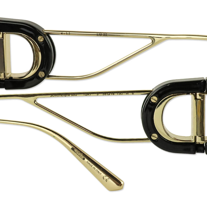Christian Dior 30Montaigne SU 58MM Black Geometric Sunglasses