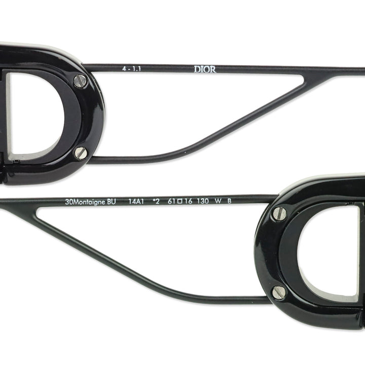Christian Dior Black 30Montaigne BU Sunglasses