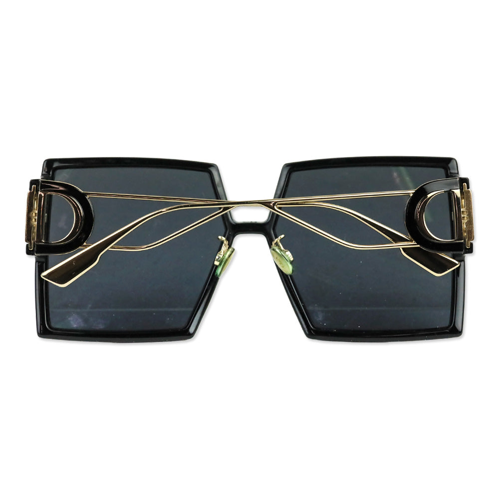 Christian Dior Black/Gold 30Montaigne SU Sunglasses