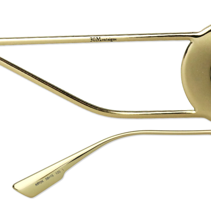 Christian Dior Black/Gold 30Montaigne SU Sunglasses