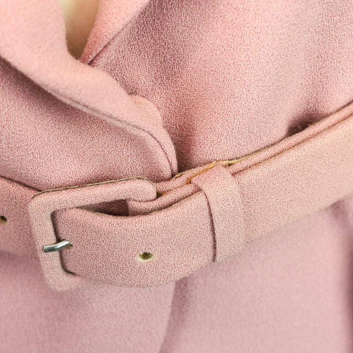 Christian Dior Boutique Paris Dusty Pink Wool Blazer