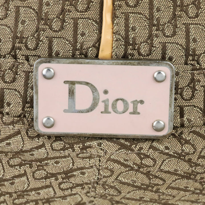 Christian Dior Brown Monogram Trotter Canvas Fedora Bucket Hat
