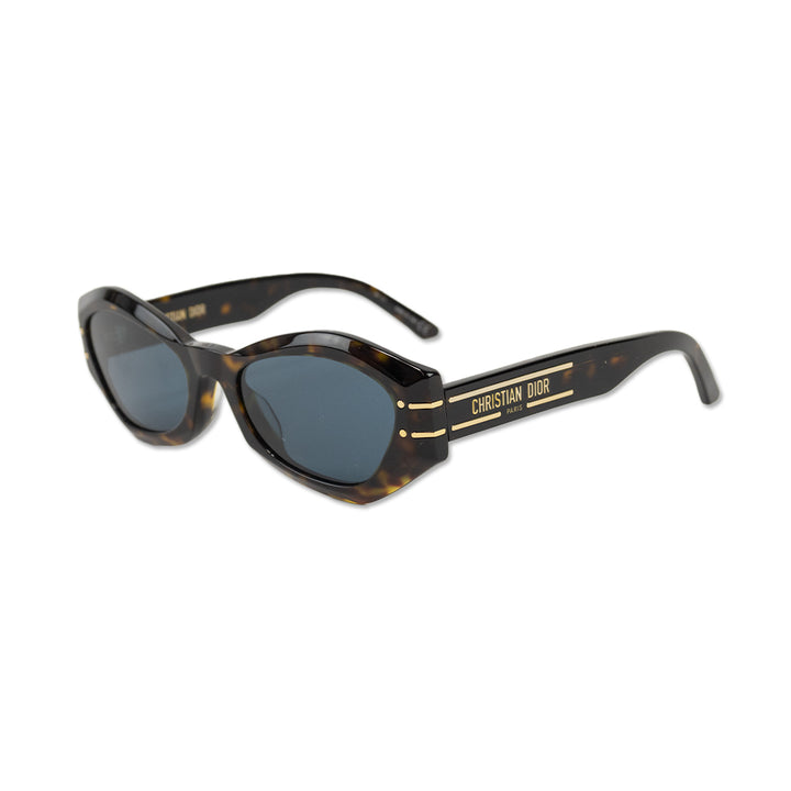 Christian Dior DiorSignature B1U Tortoiseshell Cat-Eye Sunglasses