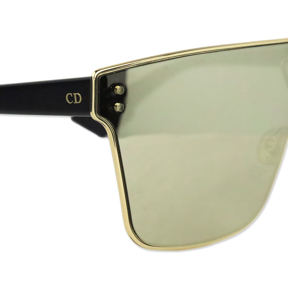 Christian Dior Diorizon1 Gold Mirror Sunglasses
