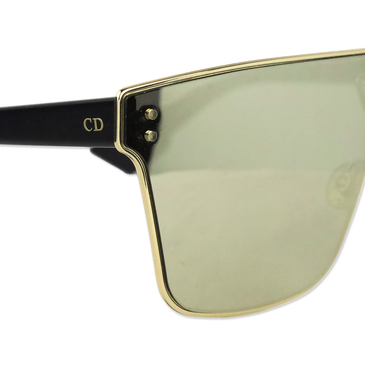 Christian Dior Diorizon1 Gold Mirror Sunglasses