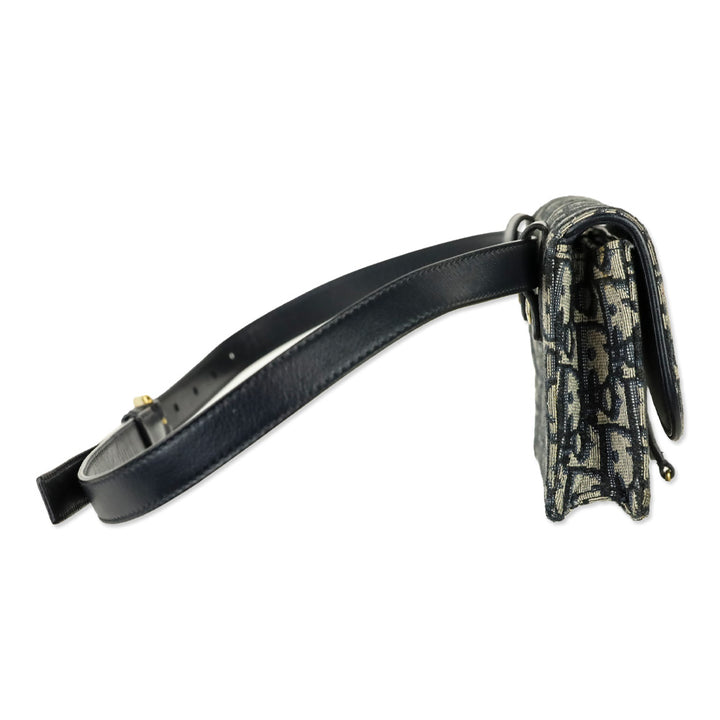 Christian Dior Oblique Saddle Belt Bag
