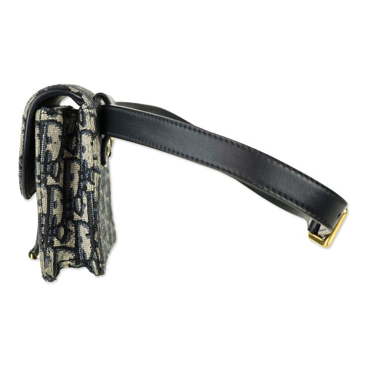 Christian Dior Oblique Saddle Belt Bag