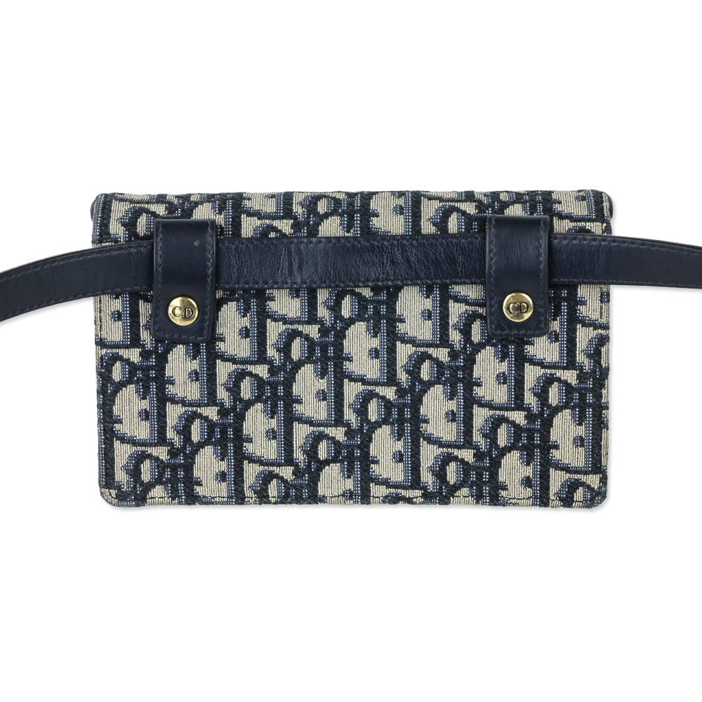 Christian Dior Oblique Saddle Belt Bag