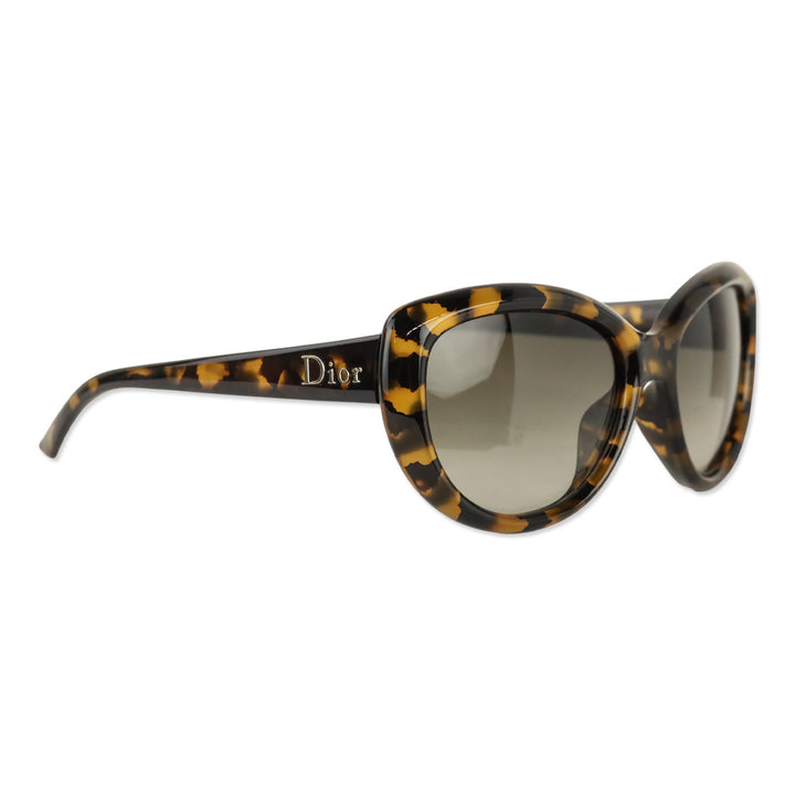 Christian Dior Tortoiseshell Acetate Dior Lady Cat 1 Sunglasses