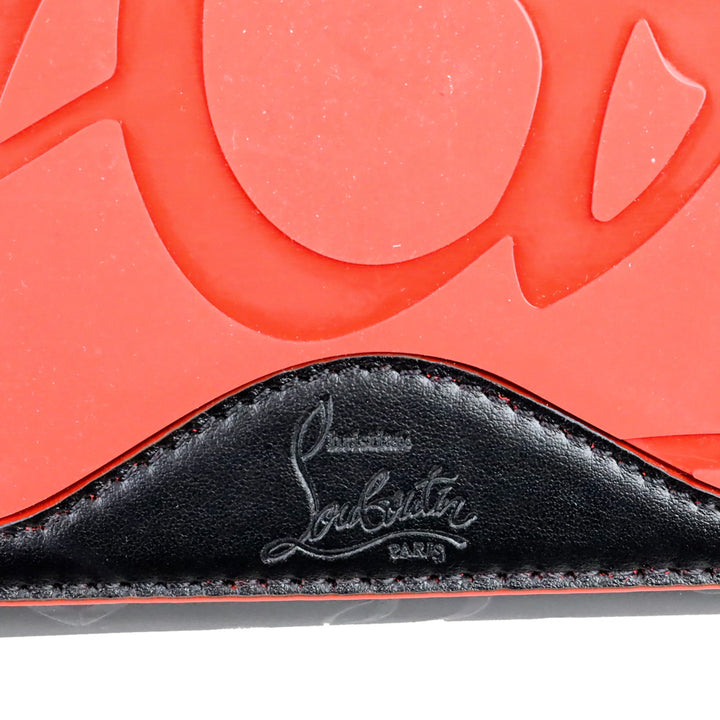 Christian Louboutin Black Degrade Leather Loubinthesky Cabata Tote