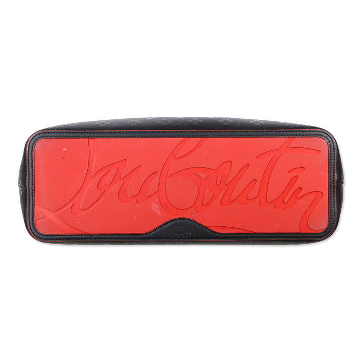 Christian Louboutin Black Degrade Leather Loubinthesky Cabata Tote