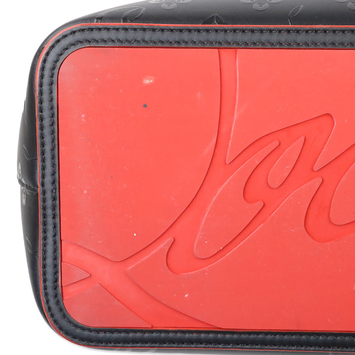 Christian Louboutin Black Degrade Leather Loubinthesky Cabata Tote