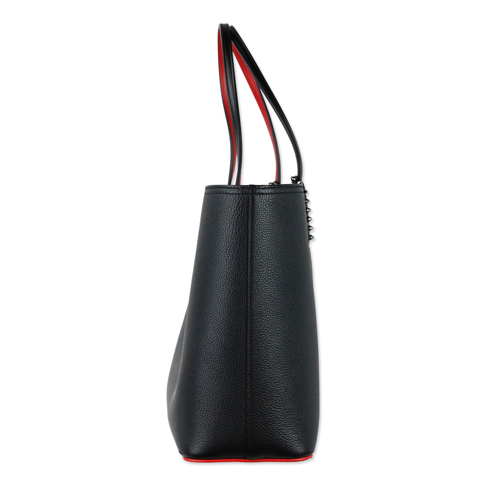 Christian Louboutin Black Leather Cabata Tote