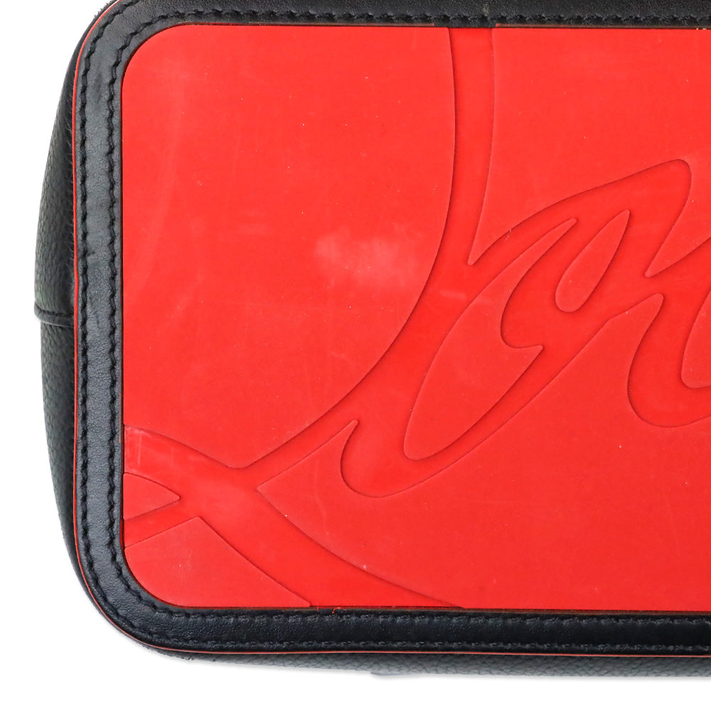 Christian Louboutin Black Leather Cabata Tote
