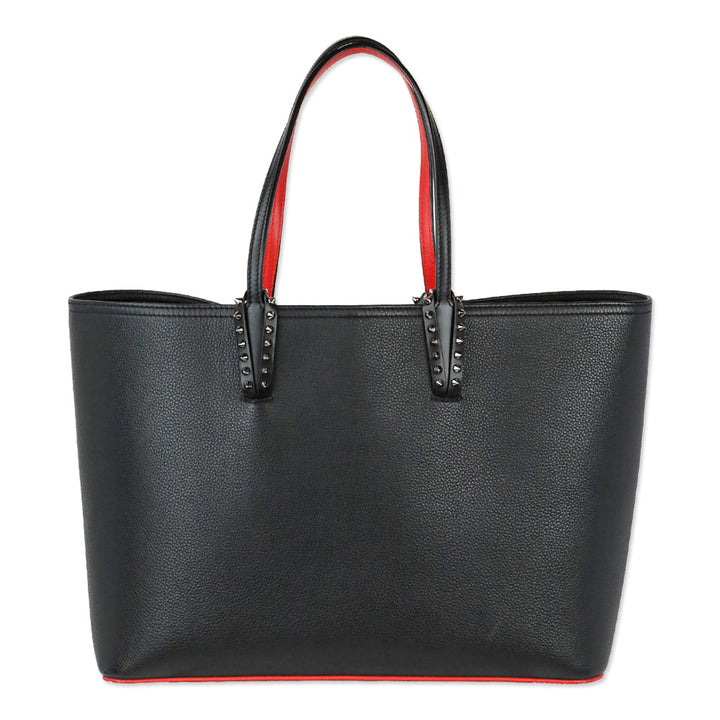 Christian Louboutin Black Leather Cabata Tote
