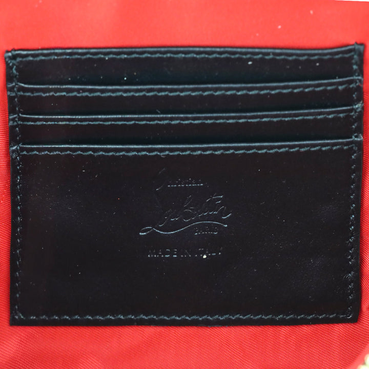 Christian Louboutin Black Leather Marie Jane Love Belt Bag
