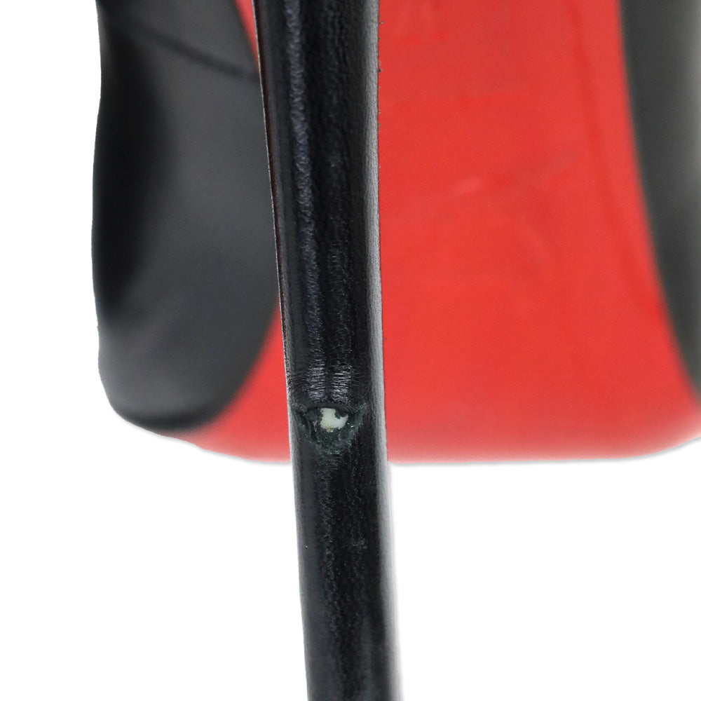 Christian Louboutin Black Leather Pigalle 120mm Pump