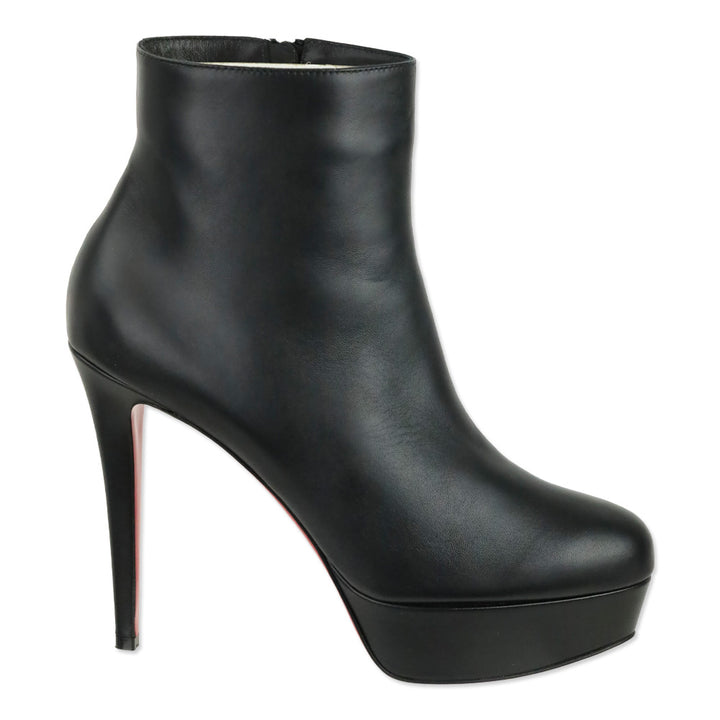 Christian Louboutin Black Nappa Shiny Bianca Booty 120