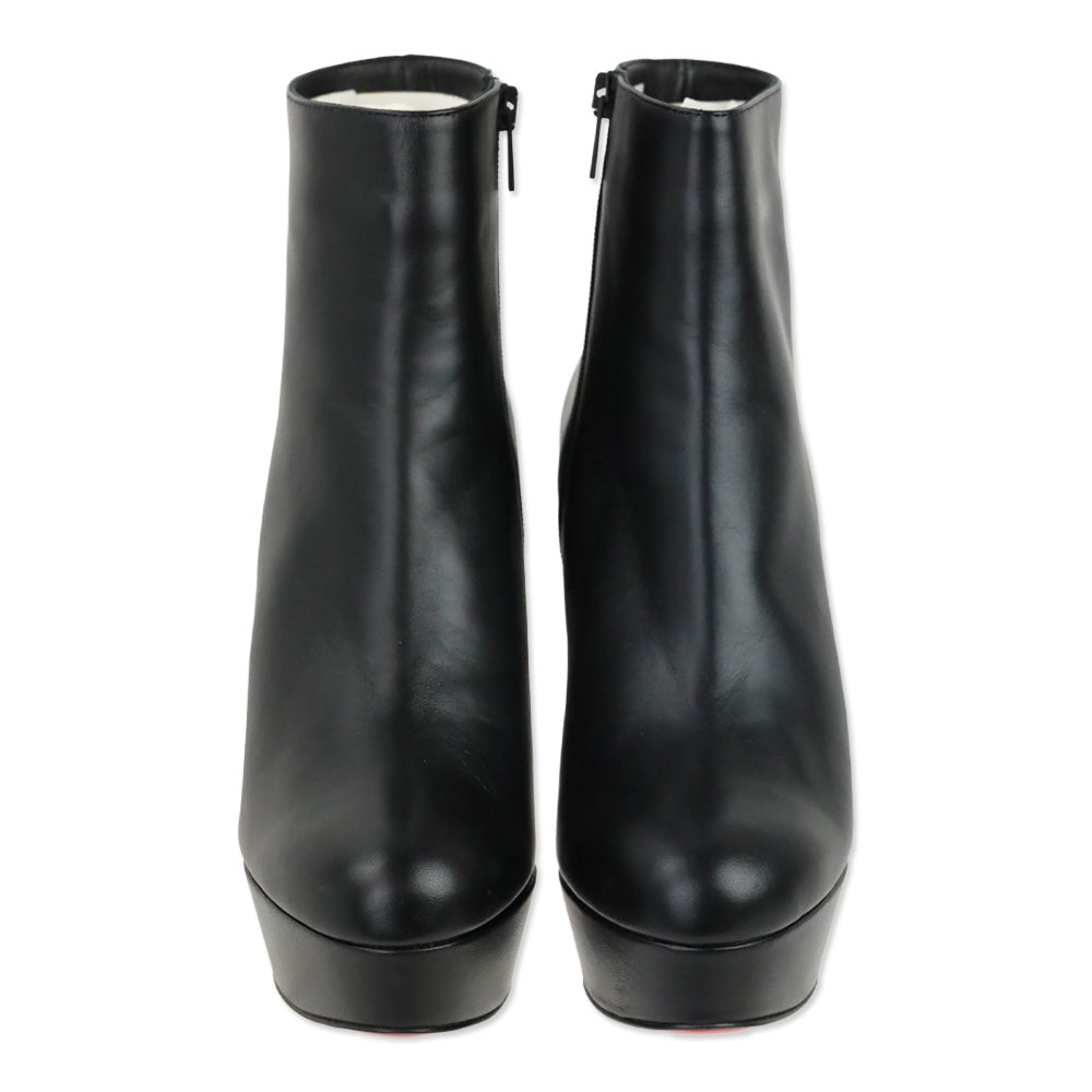 Christian Louboutin Black Nappa Shiny Bianca Booty 120