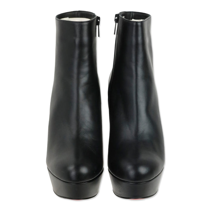 Christian Louboutin Black Nappa Shiny Bianca Booty 120