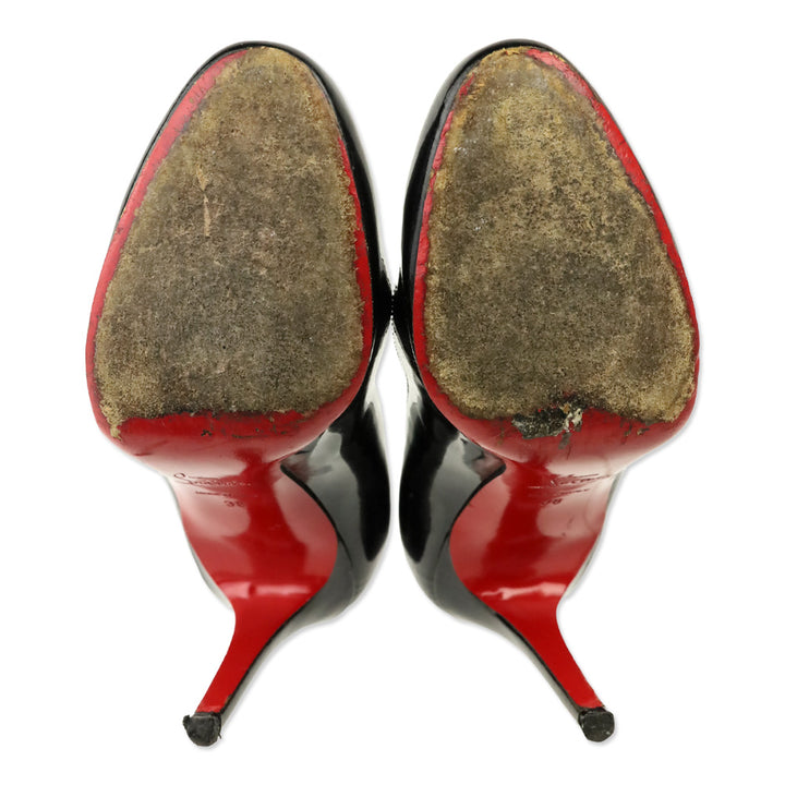 Christian Louboutin Black Patent Leather Pump