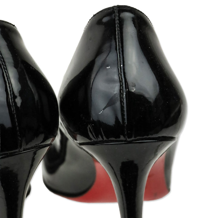 Christian Louboutin Black Patent Leather Pump