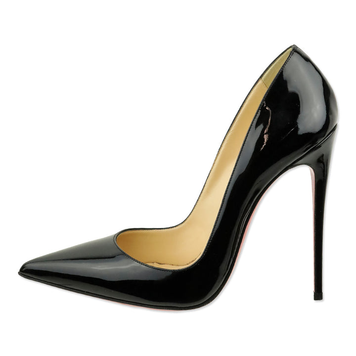 Christian Louboutin Black Patent So Kate 120 Pump