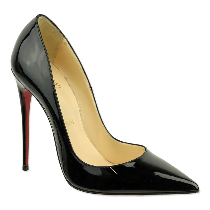 Christian Louboutin Black Patent So Kate 120 Pump