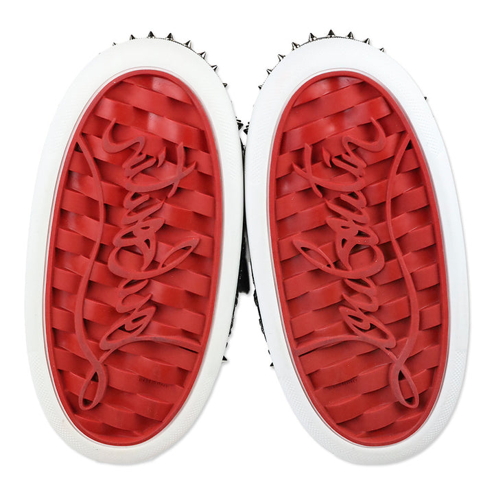 Christian Louboutin Black "After Snow Donna" Moon Boots