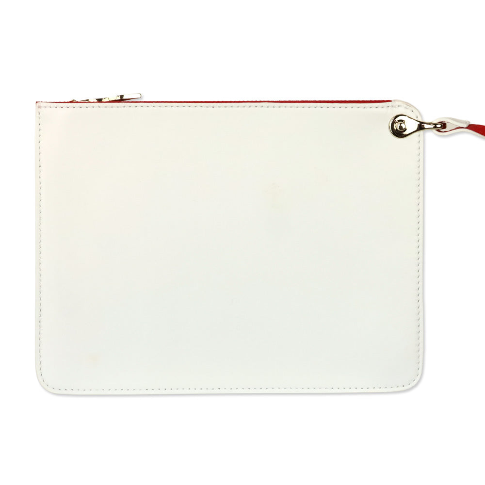 Christian Louboutin Cabata Leche CL Padded Embossed Nappa Leather Tote Bag