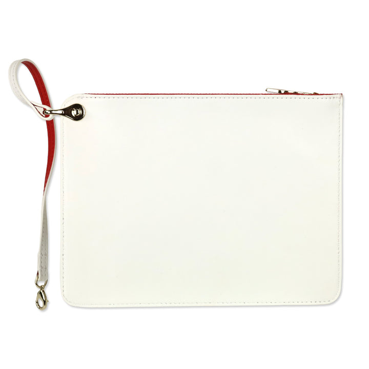 Christian Louboutin Cabata Leche CL Padded Embossed Nappa Leather Tote Bag