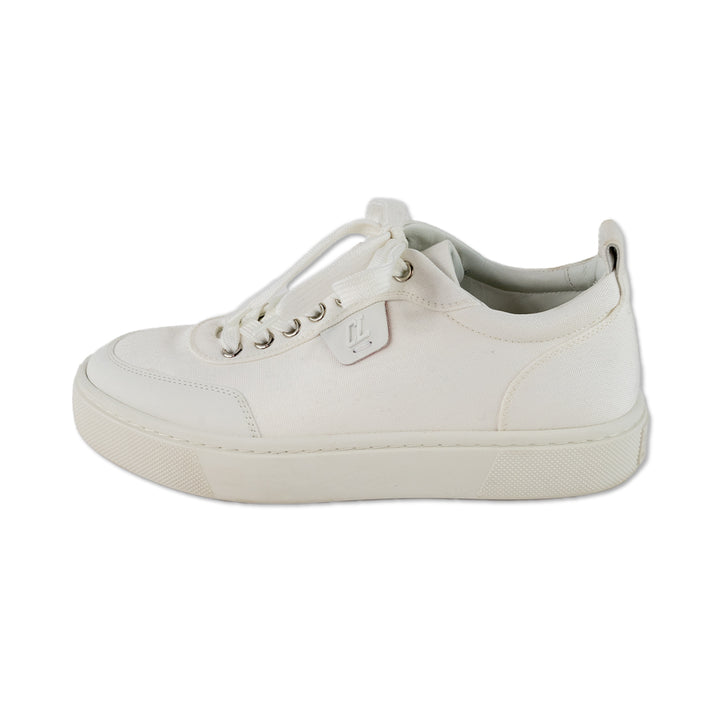 Christian Louboutin Canvas Simplerui Flat Sneakers