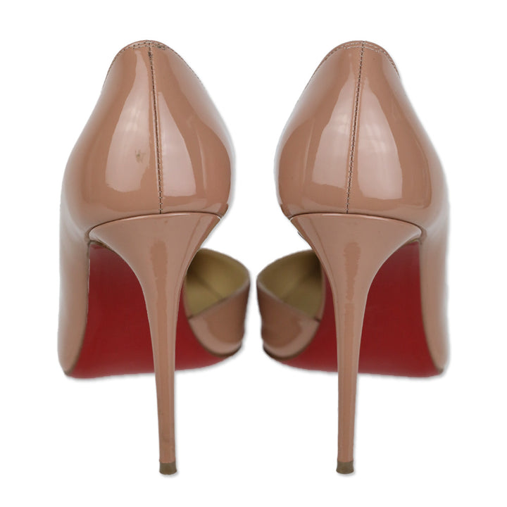 Christian Louboutin Iriza Nude Patent Leather Leather Pump