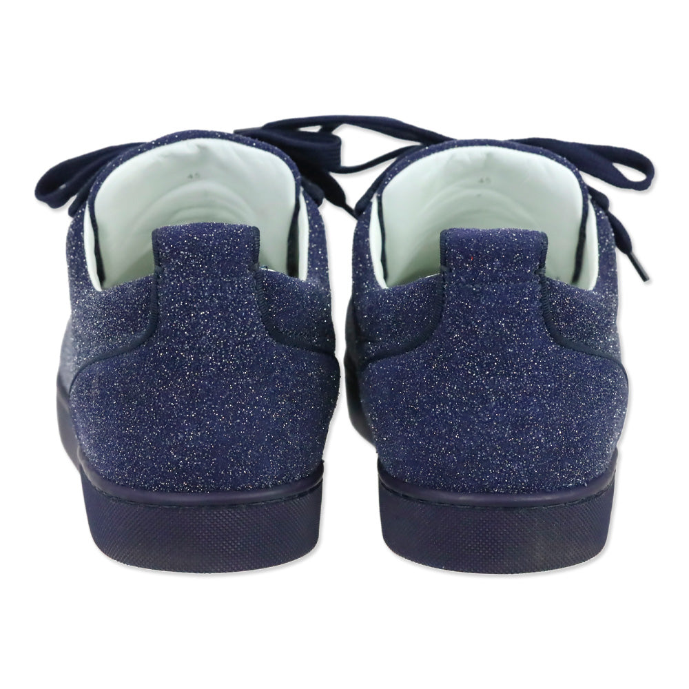 Christian Louboutin Louis Junior Pik Pik Strass Ink/Ink Matte Sneaker