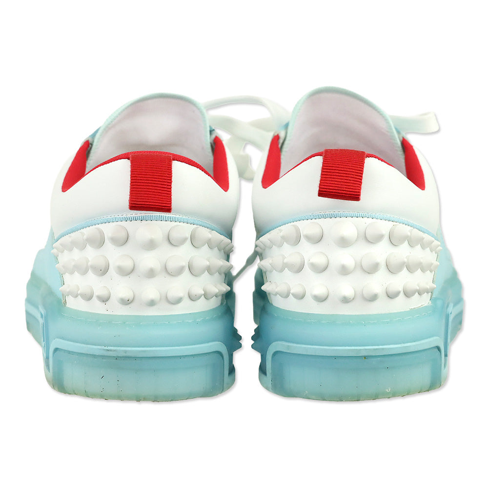 Christian Louboutin Mineral/White Astroloubi Flat Sneaker
