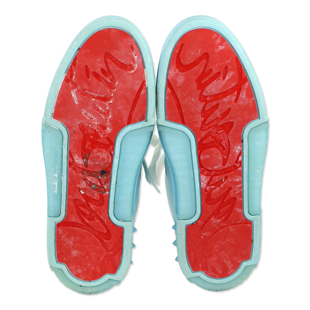 Christian Louboutin Mineral/White Astroloubi Flat Sneaker