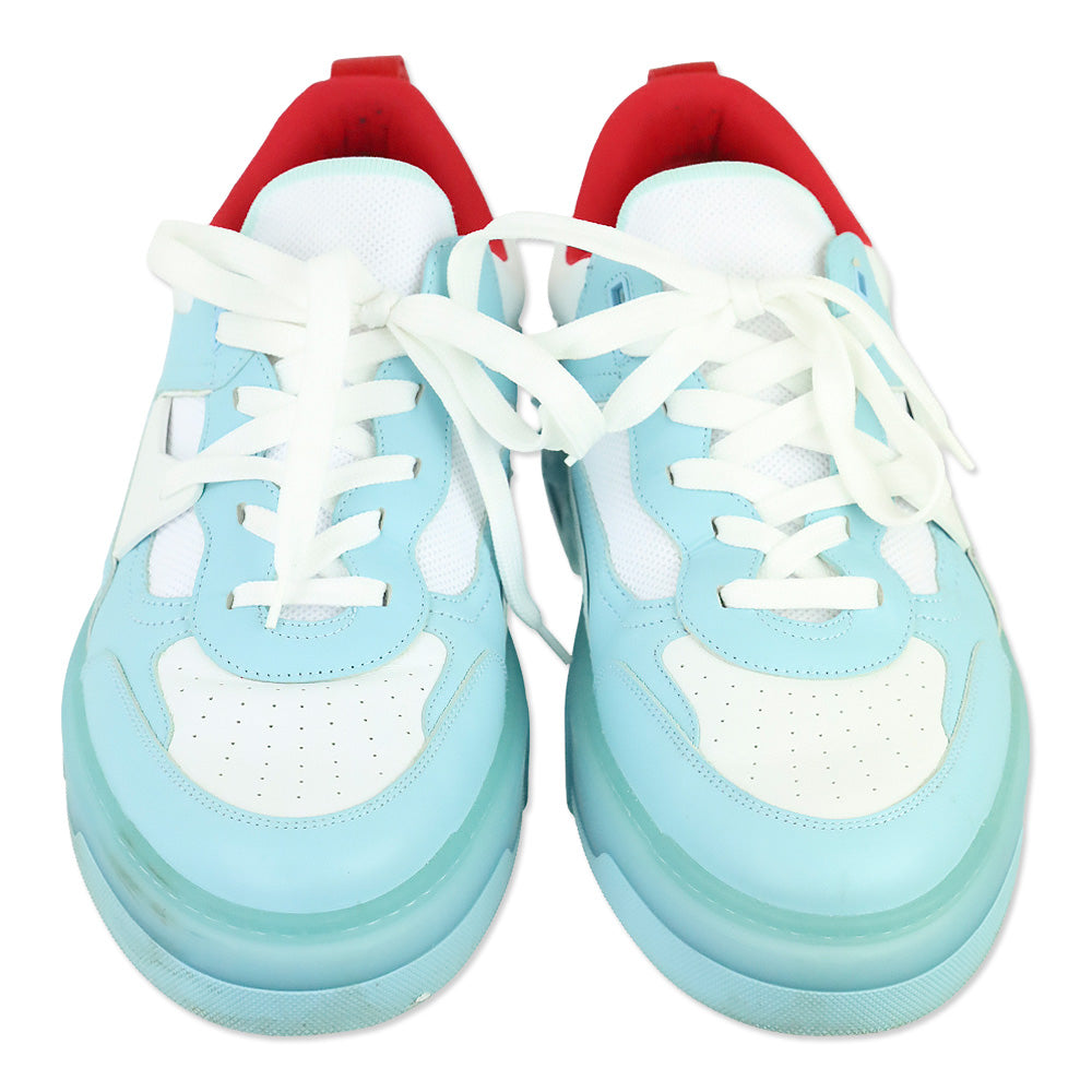 Christian Louboutin Mineral/White Astroloubi Flat Sneaker