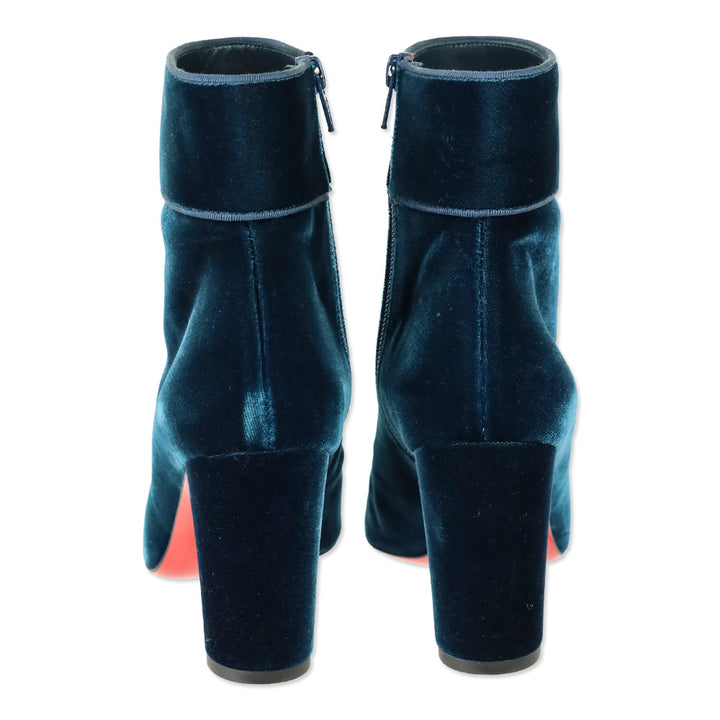 Christian Louboutin Moulamax 85mm Velvet Boots